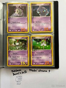 Kusové karty TCG Pokémon STARÉ 15-20LET (ORIGINÁL) - 9