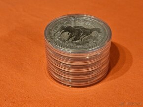 Investičí stříbrné mince, LUNÁRNÍ SÉRIE II.-1 OZ - 9