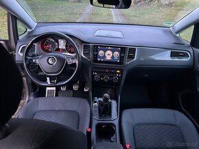 VW GOLF SPORTSVAN 1.5TSI 96kw r.11/2018 plně pojizdné,dohoda - 9