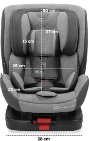 Autosedačka Kinderkraft Vado Isofix 2020 Grey - 9