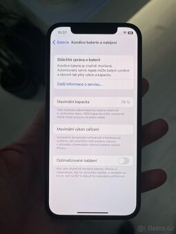 iPhone 12 128 GB, zachovalý stav, nošen v krytu MagSafe - 9