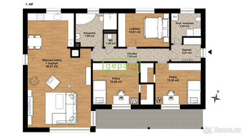 Rodinný dům 118 m2, pozemek 1036 m2, Srbeč - 9