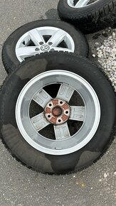 ‼️Alu kola VW 5x112 + zimní pneu 195/65 R15, Pirelli‼️ - 9