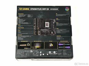 Základní deska ASUS TUF GAMING B760-PLUS WIFI D4 (DDR4) - 9