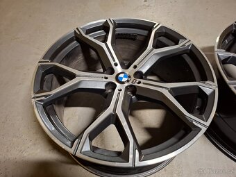 Originál sada 21" BMW G05, X5,X6 style 741M - 9