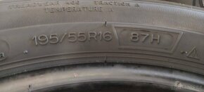 Letní pneu Michelin 195/55/16 5+mm - 9