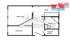 Pronájem bytu 2+1, 62 m², Habartov, ul. Karla Čapka - 9