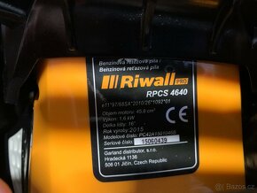 Riwall RPCS 4640 - řetězová pila s benzinovým motorem - 9