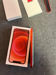 Iphone 12 red 128 G + Apple watch 7  red 45 mm - 9