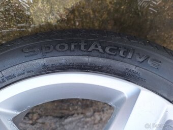 Alu kola R17 5x112 VW + letní pneu 225/45/17 GT Radial - 9