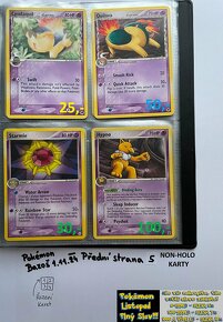 Kusové karty TCG Pokémon STARÉ 15-20LET (ORIGINÁL) - 9