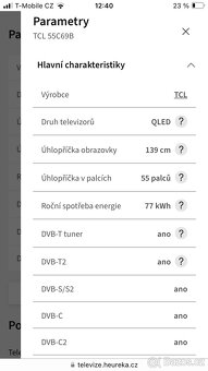 TCL 55C69B + obývací stěna - 9