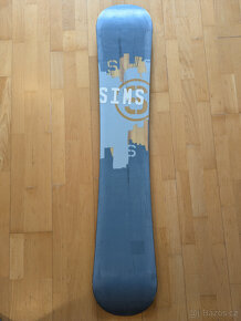 Snowboard Sims, velikost 158 - 9