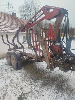 Zetor 8011…vyvážečka Unhz 500…naviják Norse 5.5t radlice na - 9