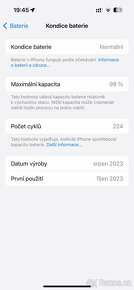 iPhone 15 PRO 128GB Black Titanium, záruka Vodafone - 9