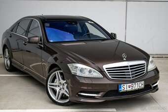 Mercedes-Benz S trieda S500 4matic LONG - 9