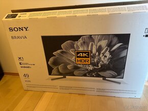 123cm (49'') Sony 4K Ultra HD televize, řada XG90 - 9