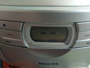 Přenosné rádio s přehrávači audiokazet a CD PHILIPS AZ1027/1 - 9