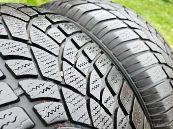 2x Zimní ZÁTĚŽOVÉ pneu Dunlop Winter 3D - 215/60 R17 C - 80% - 9