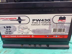 Autobaterie 77Ah 12V Power Calcium - 9