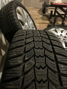 Alu kola Škoda R17 5X112 ZIMNÍ PNEU 205/50 R17 SAVA - 9