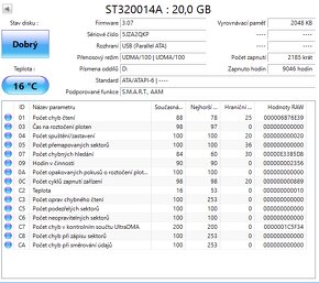 PATA hard disky, HDD 3,5", odzkoušené, cena od 149,- kus - 9