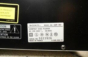 SONY CDP-797 - 9