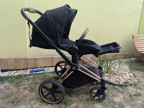 Cybex priam rosegold 2021 deep black - 9