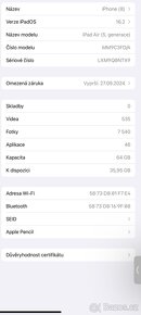 Apple iPad Air 64GB Wi-Fi vesmírně šedý (2022) - 9