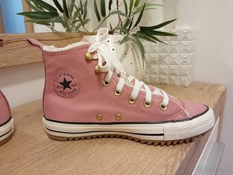 Converse dámské tenisky kotníkové kožené vel. 36 - 9