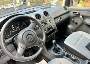 Volkswagen Caddy 1,6TDI otevírací střecha klima nafta - 9