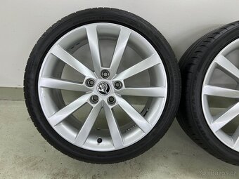 Letní originál alu sada Škoda Octavia III Alaris 18" 5x112 - 9