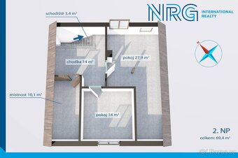 Prodej rodinného domu 4+1 143 m2, pozemek 2 869 m2,  Kůzová, - 9