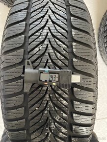 Originál Volkswagen ALU kola 5x112 r17 zimní pneu 7mm - 9