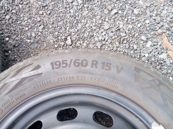 Sada kol 4x108, ET 52.5, R 15 vč. pneu 195/60 R 15 - 9