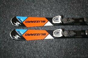 lyže Blizzard RTX 100 cm , lyžaky Lange - 9