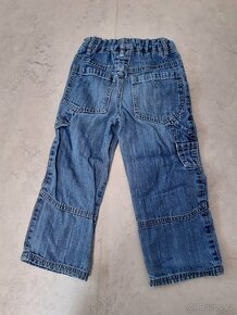 Kalhoty vel. 104 - Plátěné, džíny, tepláky - 5 ks - 9