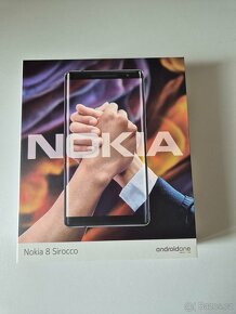 Nokia 8 Sirocco Black v perfektním stavu - 9