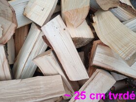 Štípané palivové dřevo pytlované - měkké / tvrdé (25 - 33cm) - 9