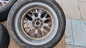 Alu kola Mini 16" 4x100 letní pneu 195/55 R16 4-7mm BBS r50 - 9