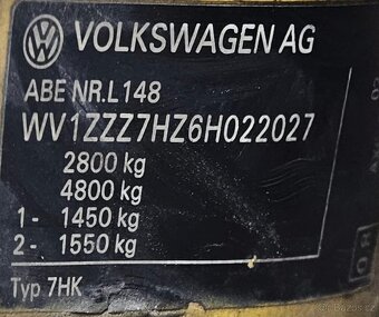 VW T5 1.9 TDI / 2xŠOUPAČKY/ PLNĚ POJÍZDNÉ - 9