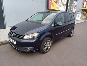 VW Touran HIGHLINE 2.0 TDI 130 kW DSG, 2015, Modrá Metalíza - 9