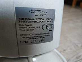 Výborná česká čistička vzduchu Ionic Care Triton - 9