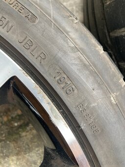 Alu disky 5x120 z vozu BMW, pneu letní 225/40/18 - 9