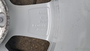 Prodám original aludisky škoda 5x100 6jx15H2 ET38 - 9