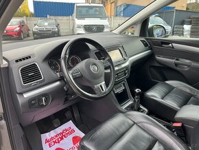 Volkswagen Sharan 2.0 TDI 125kW 7míst kůže navi - 9