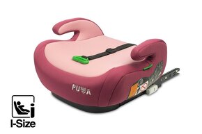 Podsedák do auta, isofix I-SIZE Puma - růžový - 9