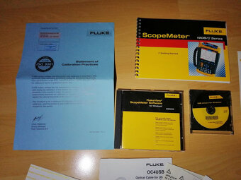 Osciloskop/Scopemeter Fluke 196C, 100MHz, 1Gs/s ⭐ - 9