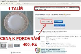 Servis Pirken Hammer, luxusní jídelní souprava - super cena - 9