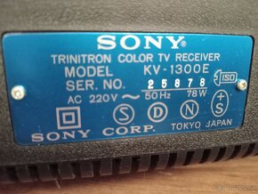 SONY KV - 1300E - 9